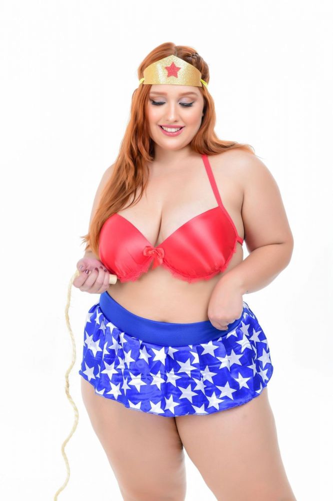 Beth Lingerie Sex Shop FANTASIA PLUS SIZE COM BOJO MULHER MARAVILHA